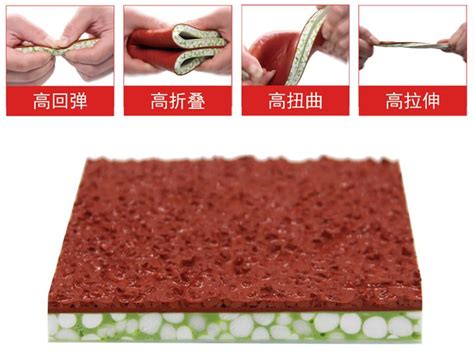 轻质拼装半预制型塑胶跑道自结纹面层施工方法